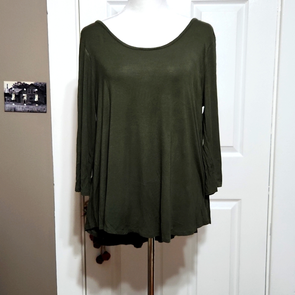 Green shirt